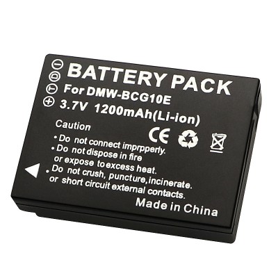 DMW-BCG10E battery For Panasonic Lumix DMC-ZS10S DMC-TZ30 TZ25 ZS1