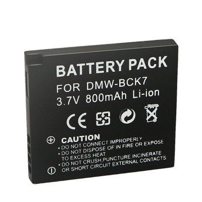DMW-BCK7E Battery For Panasonic Lumix DMW-BCK7PP BCK7 BCK7GK DMC-SZ7