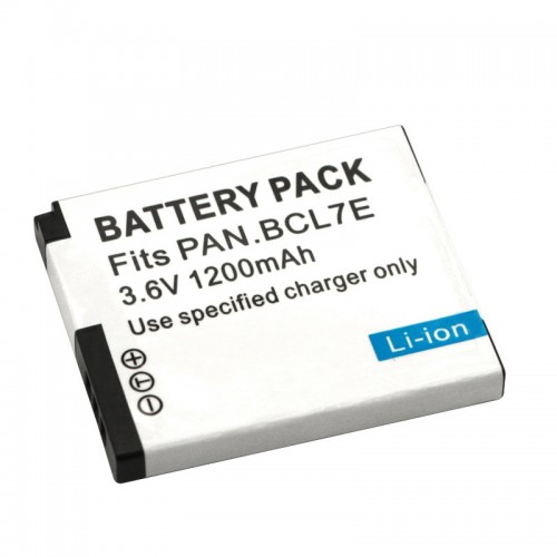 Battery For Panasonic DMW-BCL7E Lumix DMC-F5 FH10 SZ3 SZ8 SZ9 XS1 XS3