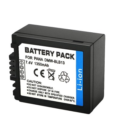 Battery  For Panasonic DMW-BLB13 DMW-BLB13E DMW-BLB13GK DMW-BLB13PP