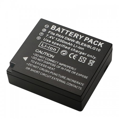 Battery for Panasonic DMW-BLG10 DMW-BLG10E DMW-BLG10GK DMW-BLG10PP