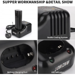 Dual Chemistry Power Tool Battery Charger for Paslode Li-ion Ni-CD/Ni-MH Battery