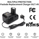 Dual Chemistry Power Tool Battery Charger for Paslode Li-ion Ni-CD/Ni-MH Battery