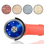 100pc Porcelain Tile Turbo Thin Diamond Dry Fast Cutting Blade/Disc 115
