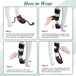 Drop Foot Brace with Reel(No Knuckling Boot Brace) for Dog Corrective Dog Shoes