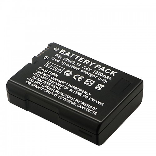 for Nikon EN-EL14 Battery -D3100 D3200 D3300 D3400 D5100 D5200 D5300 D3500 D5600