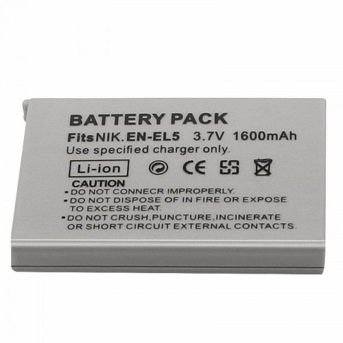 1600mAh EN-EL5 Battery  For Nikon CoolPix P530 P520 P510 P100 P80 90