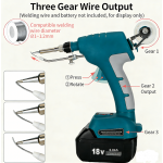 75W Cordless Electric Soldering Iron Gun For Makita 18V Lithium Battery Home DIY