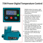 Cordless Solder Iron Gun Soldering Iron Kit Welding Tool For Bosch 18v Battery