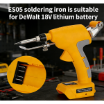 Cordless Soldering Iron Kit Multifunction Welding Tools for Dewalt 18V Battery