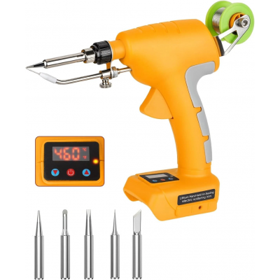Cordless Soldering Iron Kit Multifunction Welding Tools for Dewalt 18V Battery