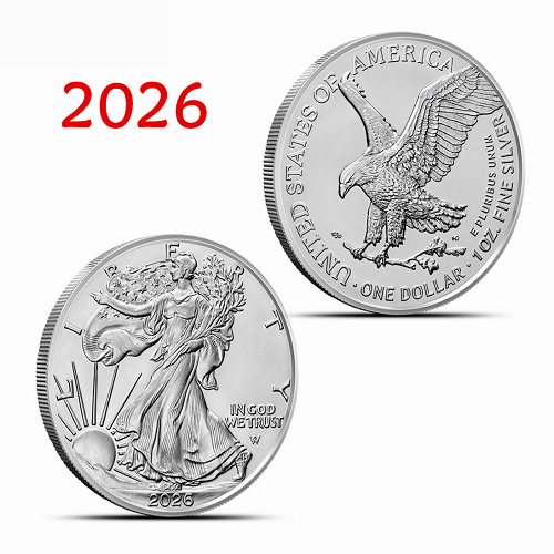 2026 New 1 oz Silver American Eagle Collectible Coin