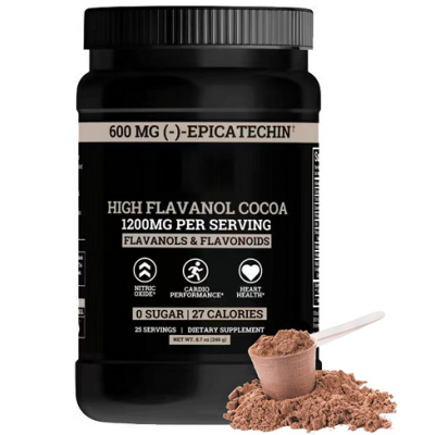 Black Forest High Flavanol Cocoa Powder and Flavonoids Supplements 1200mg