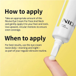 New NIDA Revive Eye Cream For Face And Neck | Probiotic Solution Hot Free Shipping