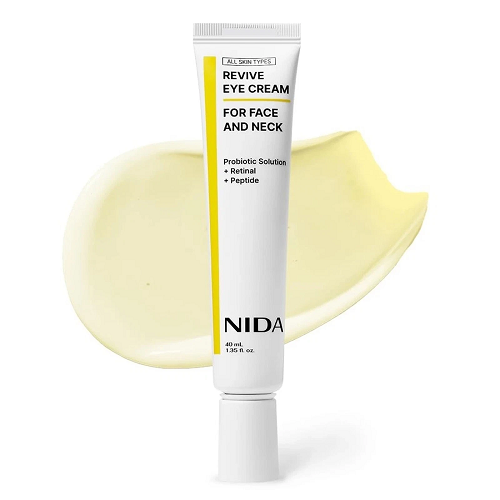 New NIDA Revive Eye Cream For Face And Neck | Probiotic Solution Hot Free Shipping