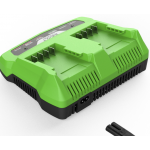 Li-Ion Battery Charger for Greenworks 24V Rechargeable Chainsaw Lithium