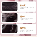 Hair Straightener Brush Rechargeable & Cordless Mini Hair Straightener Comb