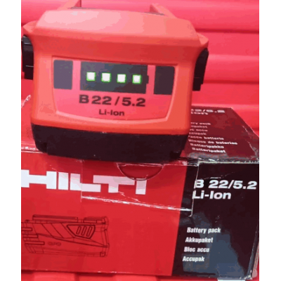 GENUINE Hilti B22 21.6V 5.2Ah li-ion battery