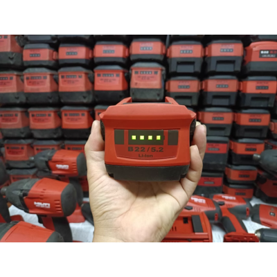 GENUINE Hilti B22 21.6V 5.2Ah li-ion battery