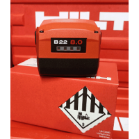 GENUINE Hilti B22 21.6V 8.0Ah li-ion battery