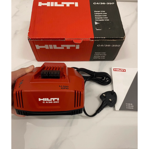 GENUINE Brand new Hilti Fast Charger C 4/36-350 for Lithium Ion Battery  220 volt