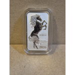 2026 1 oz Silver Rectangular Lunar Year of the Horse Coin AU Bullion NEW 2026 1 oz Silver Rectangular Lunar Year of the Horse Coin AU Bullion NEW