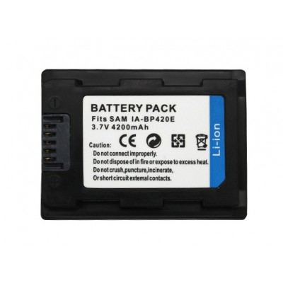 Li-ion Battery for Samsung IA-BP420E HMX-H200BP HMX-H205BN HMX-S15 HMX-S10 NEW