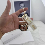 2025 Diors vip Gift Pink Holiday Ribbon Key Ring Key Chain Bag Charm Free shipping