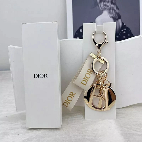 2025 Diors vip Gift Pink Holiday Ribbon Key Ring Key Chain Bag Charm Free shipping