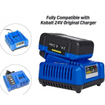 24V 6.5Ah For Kobalt 24Volt Max Lithium Ion Battery KB624-03 KB524-03 KB424-03 24V 6.5Ah For Kobalt 24Volt Max Lithium Ion Battery KB624-03 KB524-03 KB424-03