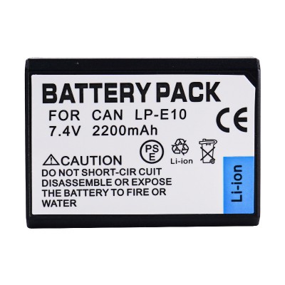 LP-E10 LPE10 Battery for Canon EOS 1100D 1200D 1300D 2000D 4000D Rebel T3 T5 T6