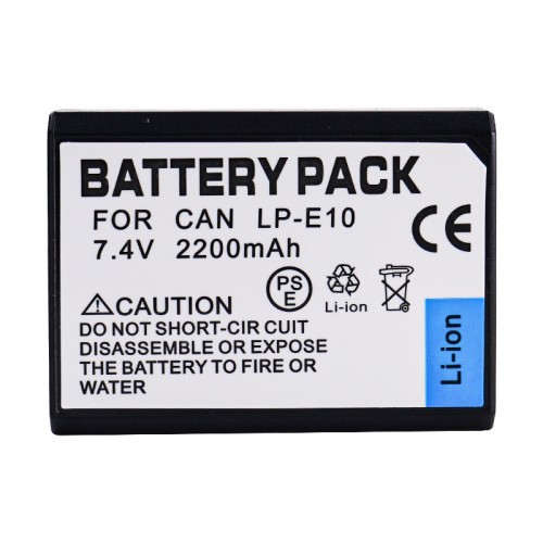 LP-E10 LPE10 Battery for Canon EOS 1100D 1200D 1300D 2000D 4000D Rebel T3 T5 T6