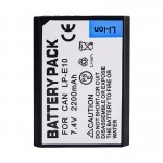 LP-E10 LPE10 Battery for Canon EOS 1100D 1200D 1300D 2000D 4000D Rebel T3 T5 T6