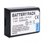 LP-E10 LPE10 Battery for Canon EOS 1100D 1200D 1300D 2000D 4000D Rebel T3 T5 T6