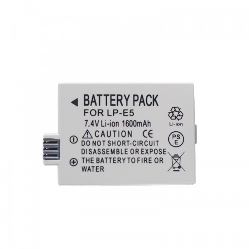 New LP-E5 Battery for Canon EOS 450D 500D 1000D X2 X3 Rebel XS T1i XSi