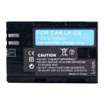 LP-E6 LP-E6N Battery  For Canon EOS 5DS 7D 6D Mark III 60D 90D 80D