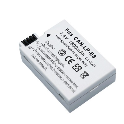 New LP-E8 Battery for Canon EOS 550D 600D 650D 700D T2i T3i T4i T5i