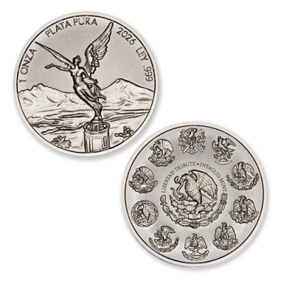 2026 New 1 oz Silver Mexico Libertad Collectible Coin