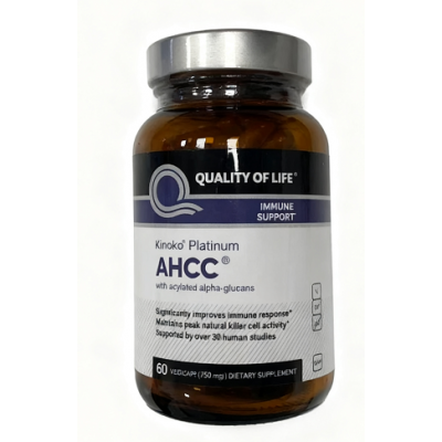 60Capsules Kinoko Platinum AHCC Supplement 750mg Immune SUPPORT Quality Of LIFE