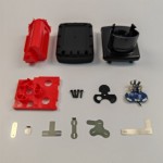 Battery Plastic Case Top Shell Cover For MILWAUKEE 12V Tool Battery M12 6AH 6cell 18650 model Battery Plastic Case Top Shell Cover For MILWAUKEE 12V Tool Battery M12 6AH 6cell 18650 model