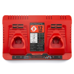 Rapid Charger for Milwaukee Dual M12 C12C 12V Li-ion battery XC 48-11-2401 2402 2411