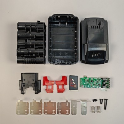 Battery Plastic Case Top Shell Cover For MILWAUKEE 18V Tool Battery  M18 8.0AH 10.0AH 10cell 21700 model