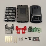 Battery Plastic Case Top Shell Cover For MILWAUKEE 18V Tool Battery  M18 4AH 5cell 21700 model