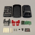 Battery Plastic Case Top Shell Cover For MILWAUKEE 18V Tool Battery  M18 4AH 5cell 21700 model