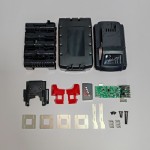 Battery Plastic Case Top Shell Cover For MILWAUKEE 18V Tool Battery  M18 8.0AH 10.0AH 10cell 21700 model Square nickel sheet