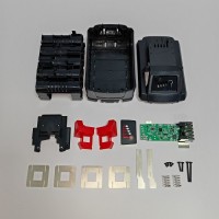 Battery Plastic Case Top Shell Cover For MILWAUKEE 18V Tool Battery  M18 8.0AH 10.0AH 10cell 21700 model Square nickel sheet