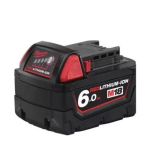 Milwaukee 18V 6Ah M18B6 Lithium-Ion REDLITHIUM Protection Li-Ion Battery Milwaukee 18V 6Ah M18B6 Lithium-Ion REDLITHIUM Protection Li-Ion Battery