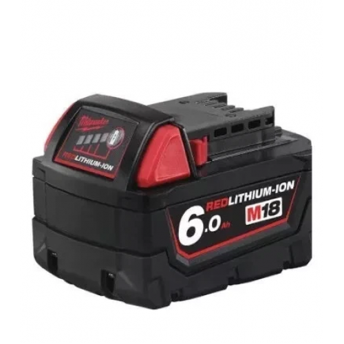 Milwaukee 18V 6Ah M18B6 Lithium-Ion REDLITHIUM Protection Li-Ion Battery Milwaukee 18V 6Ah M18B6 Lithium-Ion REDLITHIUM Protection Li-Ion Battery