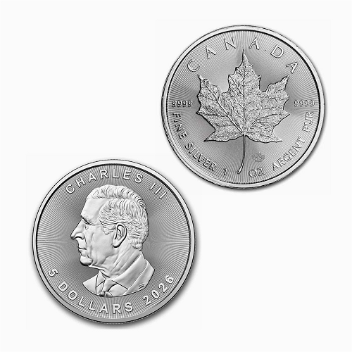 2026 New 1 oz Canada Silver The Maple Leaf Collectible Coin 2026 New 1 oz Canada Silver The Maple Leaf Collectible Coin