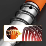 NEW Woodworking Integrated Air Nailer Manual Steel Nail Nailer 4 Gears Power Gun